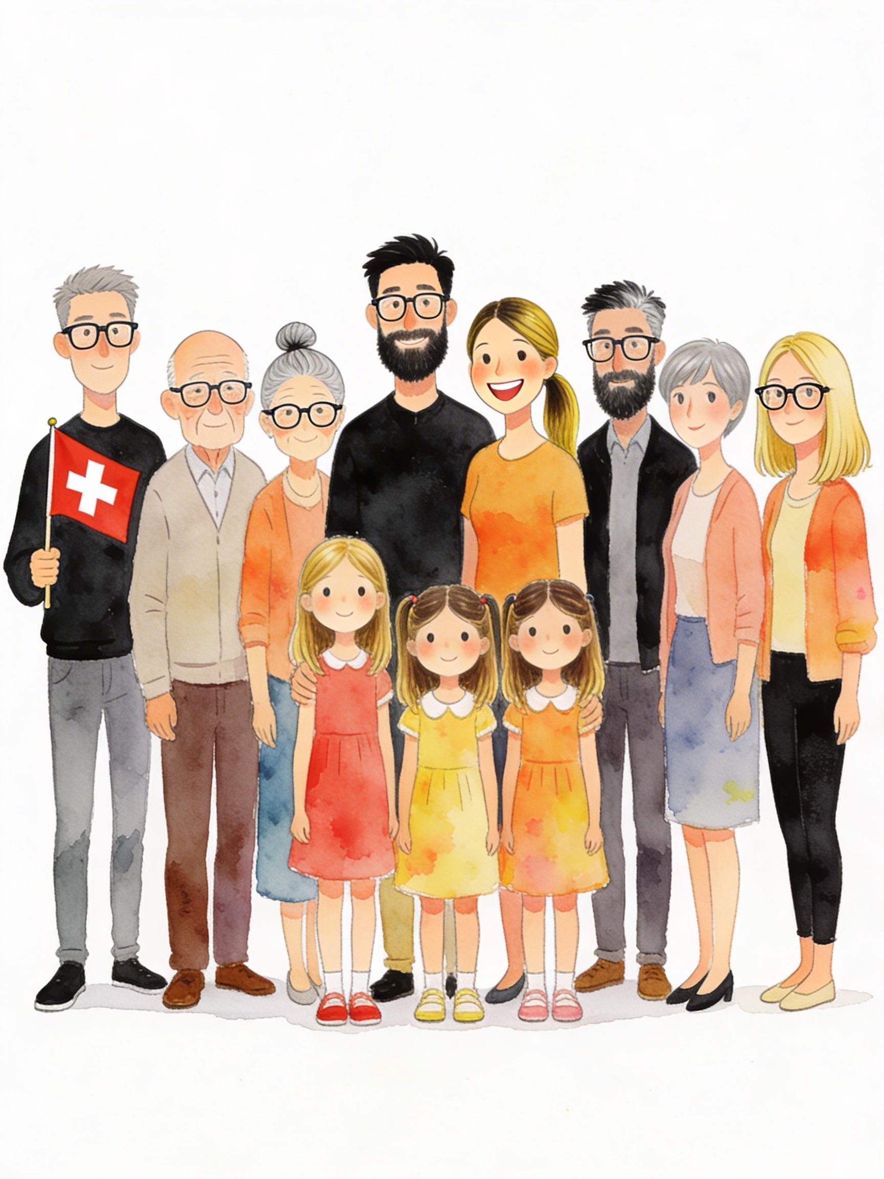 Familie Kayser Portrait